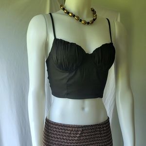 Shein Solid Bustier Cami Top Size S